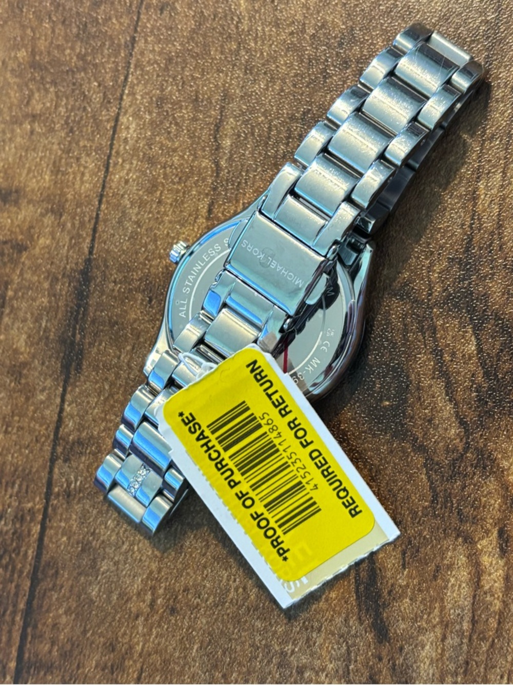 Michael Kors Silver-Tone Stainless Steel Bracelet Watch - Picture 2 of 3
